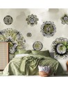Original wall murals - Shapes geometric flowers | FEEBY