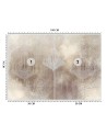 Exclusive wall murals - Chandelier lamp | FEEBY