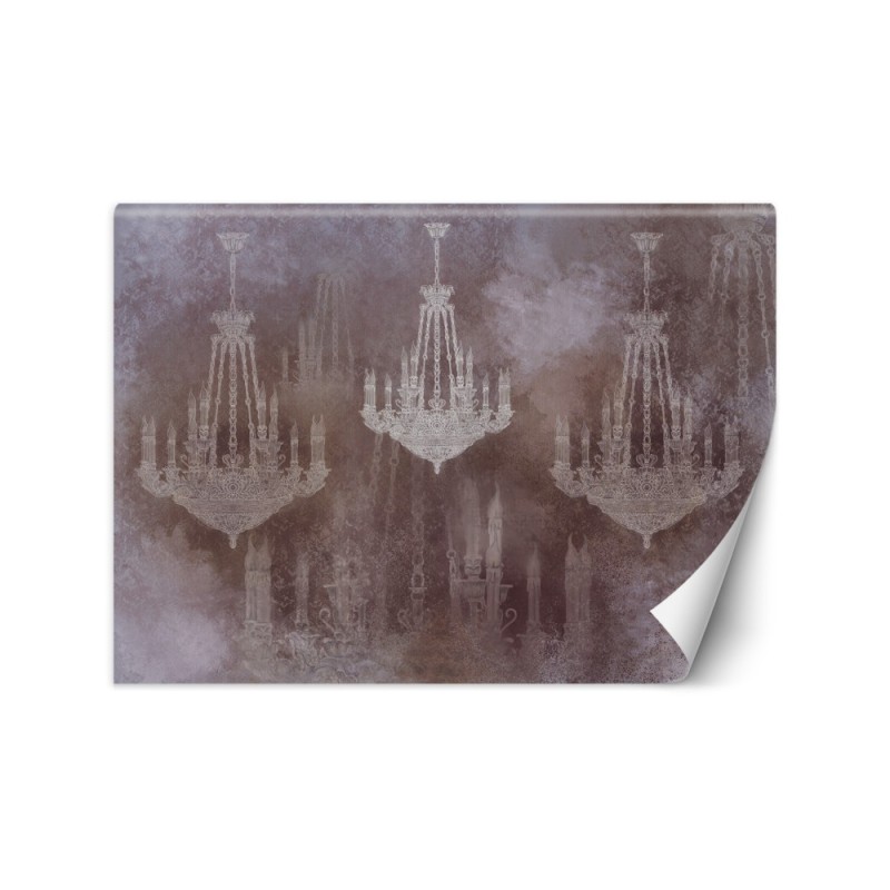 Exclusive wall murals - Chandelier lamps | FEEBY