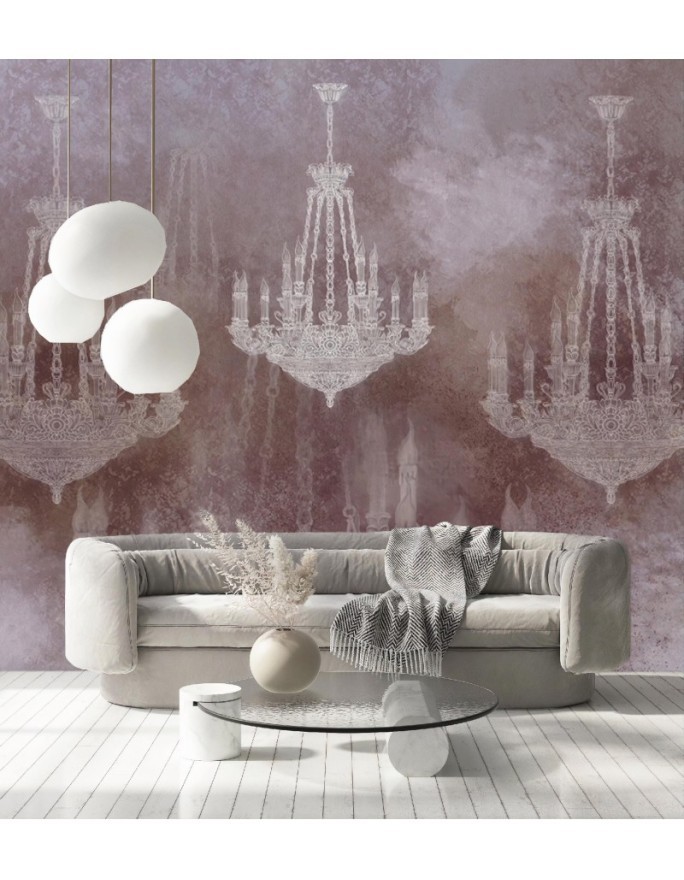 Exclusive wall murals - Chandelier lamps | FEEBY