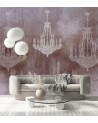 Exclusive wall murals - Chandelier lamps | FEEBY