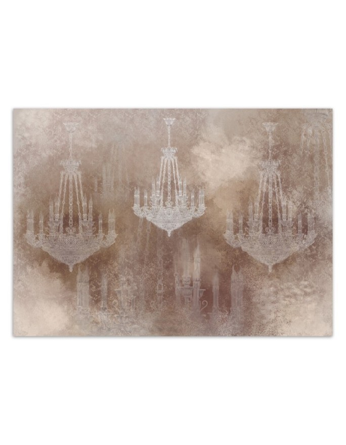 Exclusive wall murals - Chandelier lamp | FEEBY