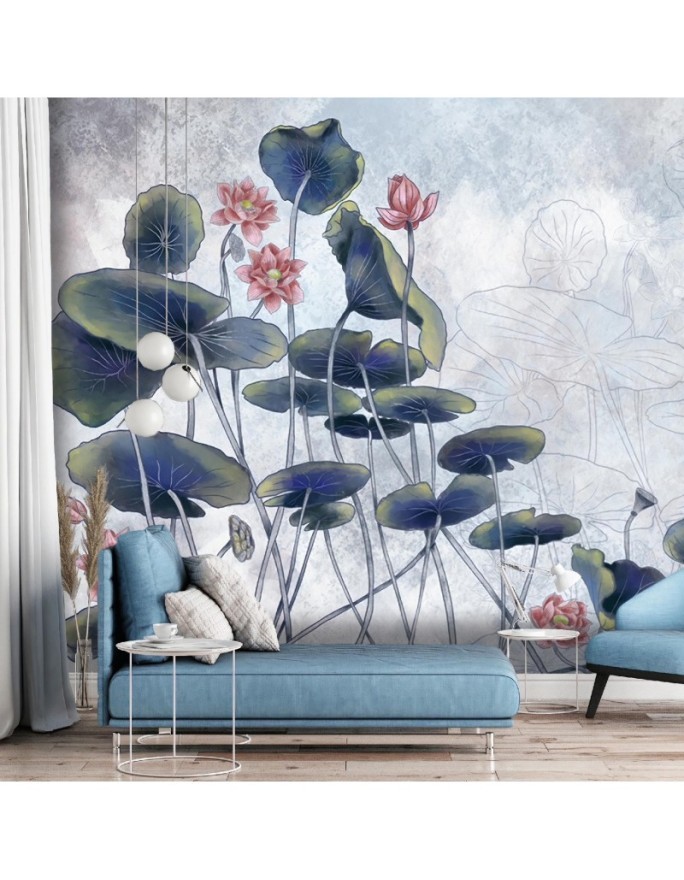 Exclusive wall murals - Water lily | FEEBY