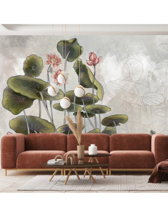 Exclusive wall murals - Water lily | FEEBY