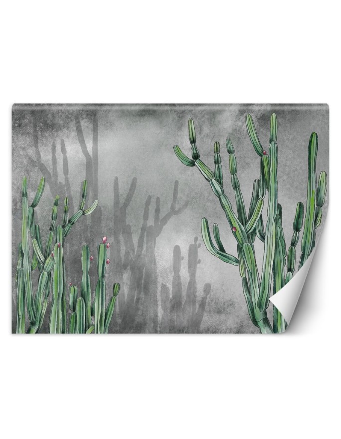 Trendy wall murals - Large cactus desert plants | FEEBY