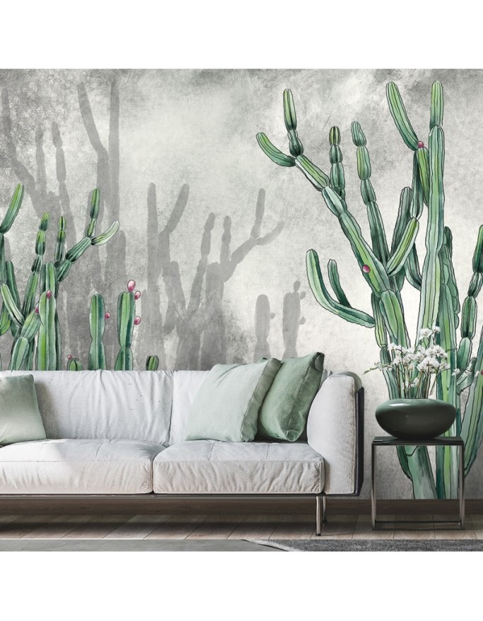 Trendy wall murals - Large desert cactus | FEEBY