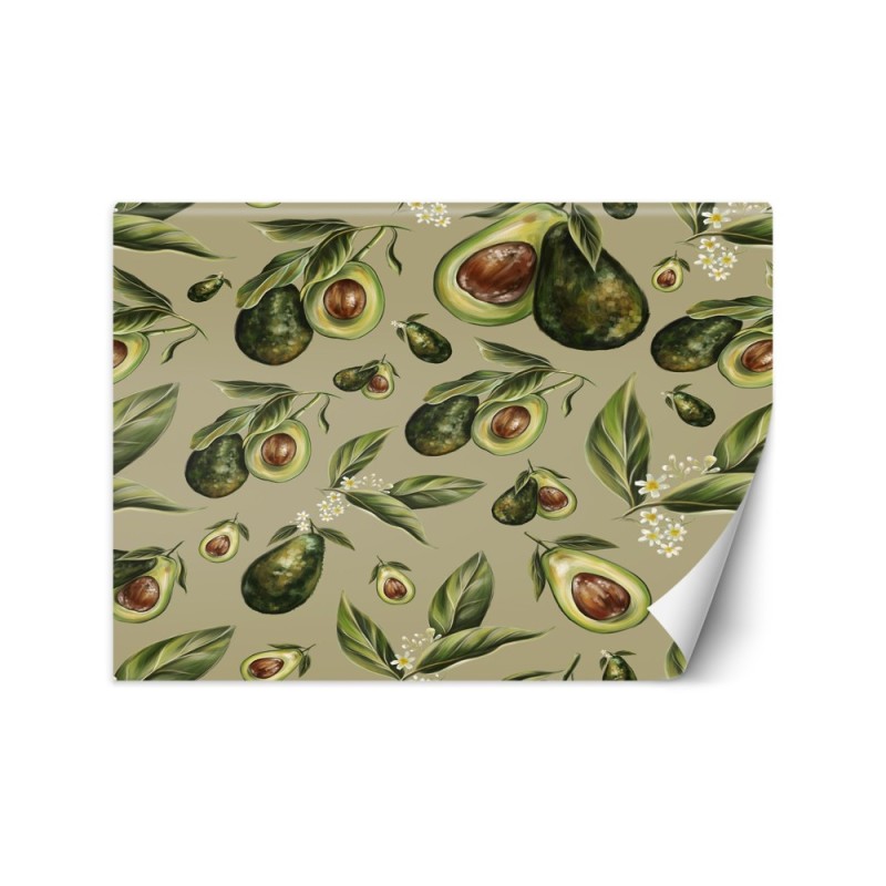 Modern wall murals - Avocado fruit | FEEBY