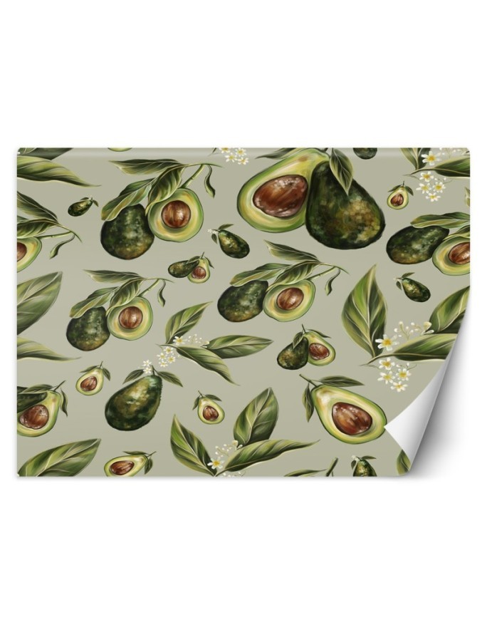 Modern wall murals - Avocado fruit | FEEBY