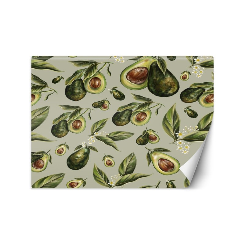 Modern wall murals - Avocado fruit | FEEBY