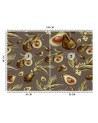Modern wall murals - Avocado fruit | FEEBY