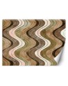 Texture wall murals - Vertical wavy lines | FEEBY