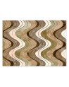 Texture wall murals - Vertical wavy lines | FEEBY