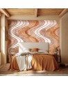 Original wall murals - Wavy lines | FEEBY