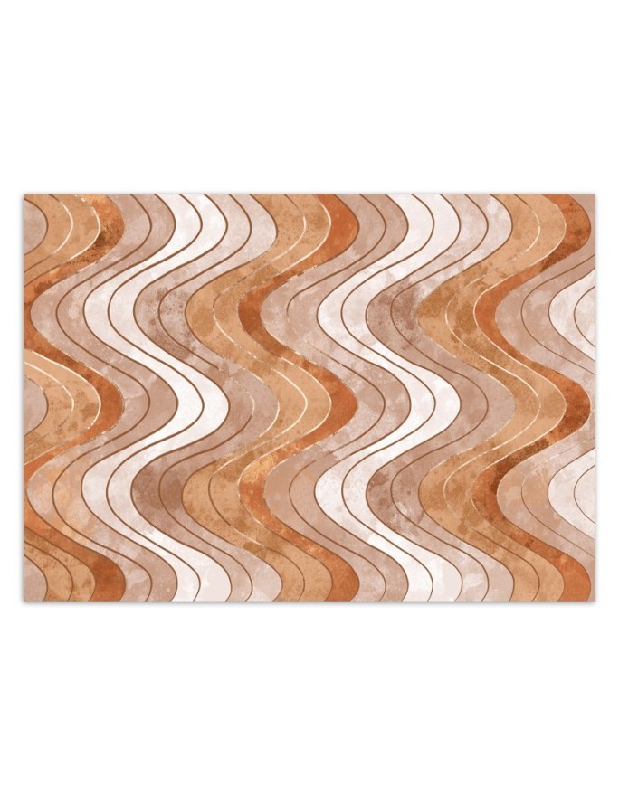 Original wall murals - Wavy lines | FEEBY