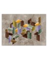 Modern wall murals - 3D puzzles | FEEBY