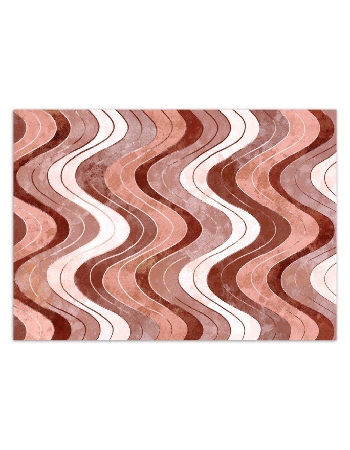 Original wall murals - Wavy lines | FEEBY