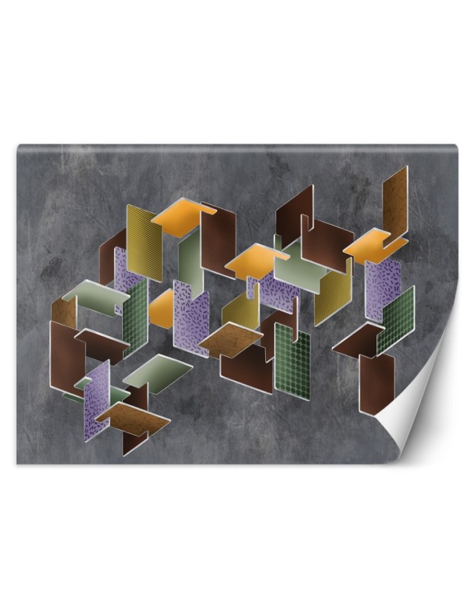 Wall mural Abstract 3d...