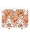Texture Wallpapers - Horizontal wavy lines | FEEBY