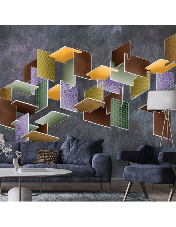 Stylish Wallpapers - 3D geometric shapes | FEEBY