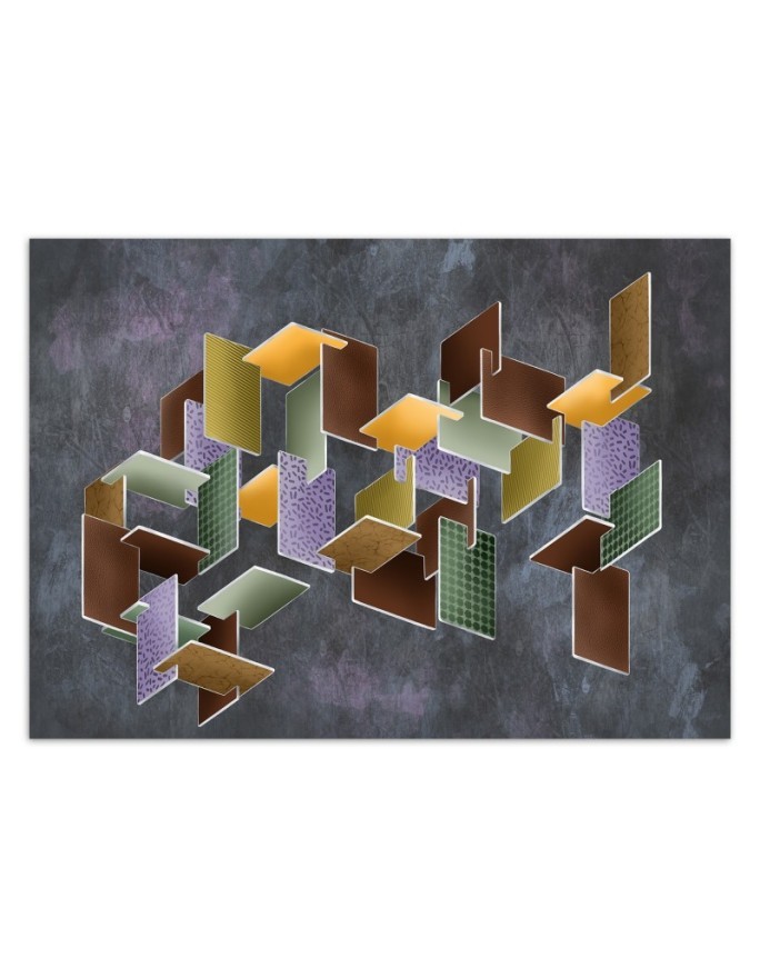 Stylish Wallpapers - 3D geometric shapes | FEEBY