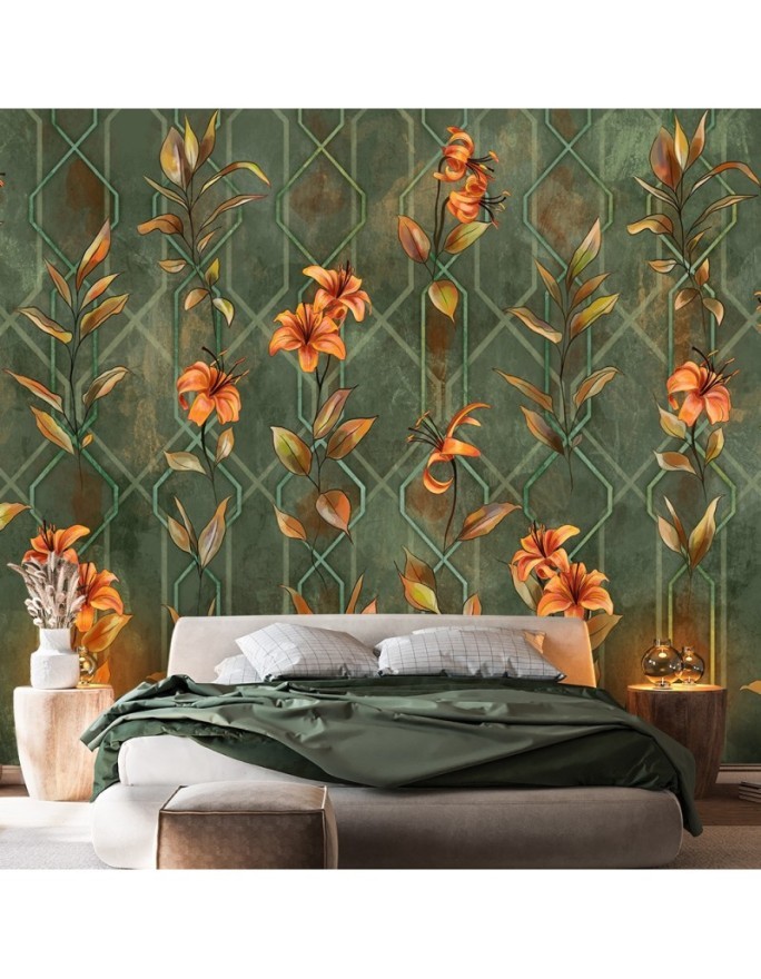 The most fashionable Wallpapers - Yellow flower lily | FEEBY