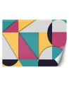 Wallpaper - Colourful geometric shapes abstract | FEEBY