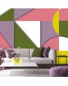 Wallpaper - Colorful geometric shapes abstract | FEEBY