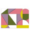 Wallpaper - Colorful geometric shapes abstract | FEEBY