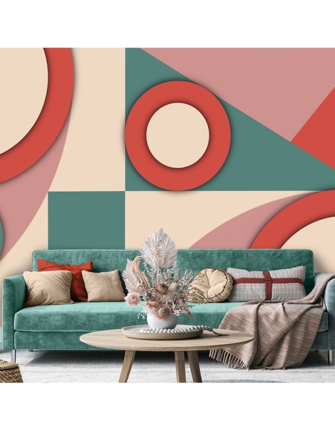 Wallpaper - Geometric shapes abstract | FEEBY
