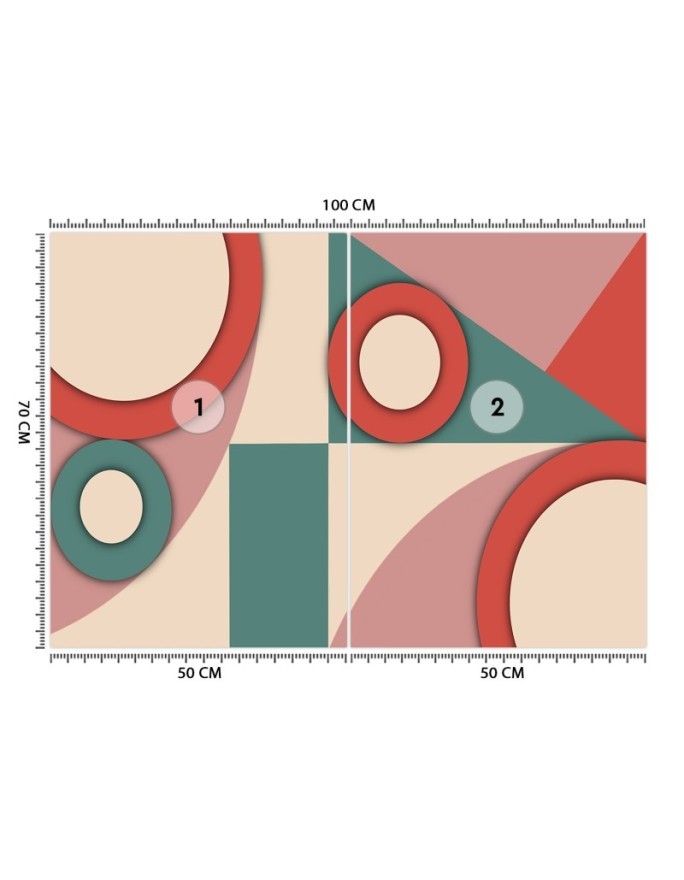 Wallpaper - Geometric shapes abstract | FEEBY
