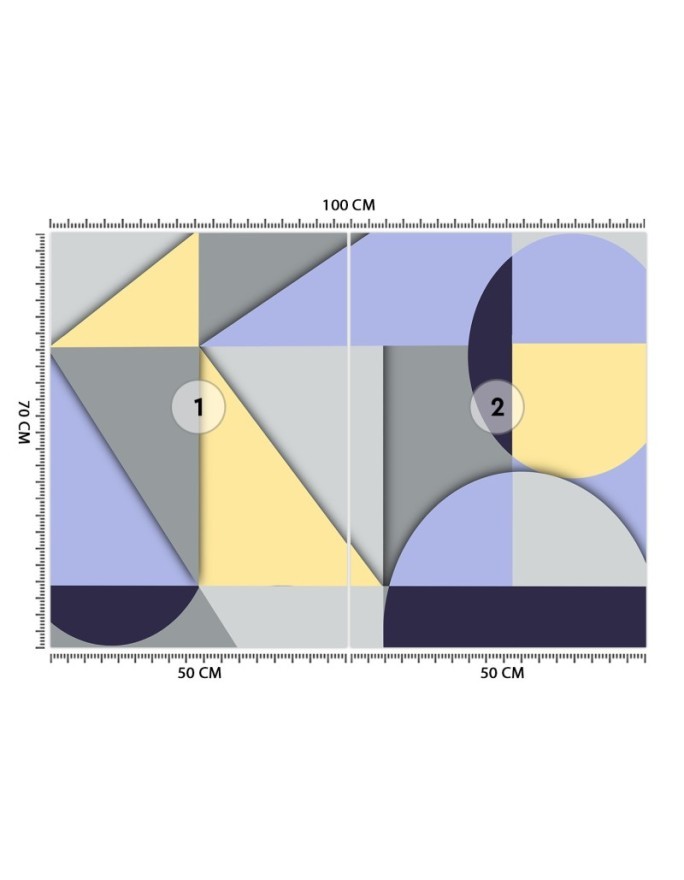 Wallpaper - Geometric shapes abstract | FEEBY