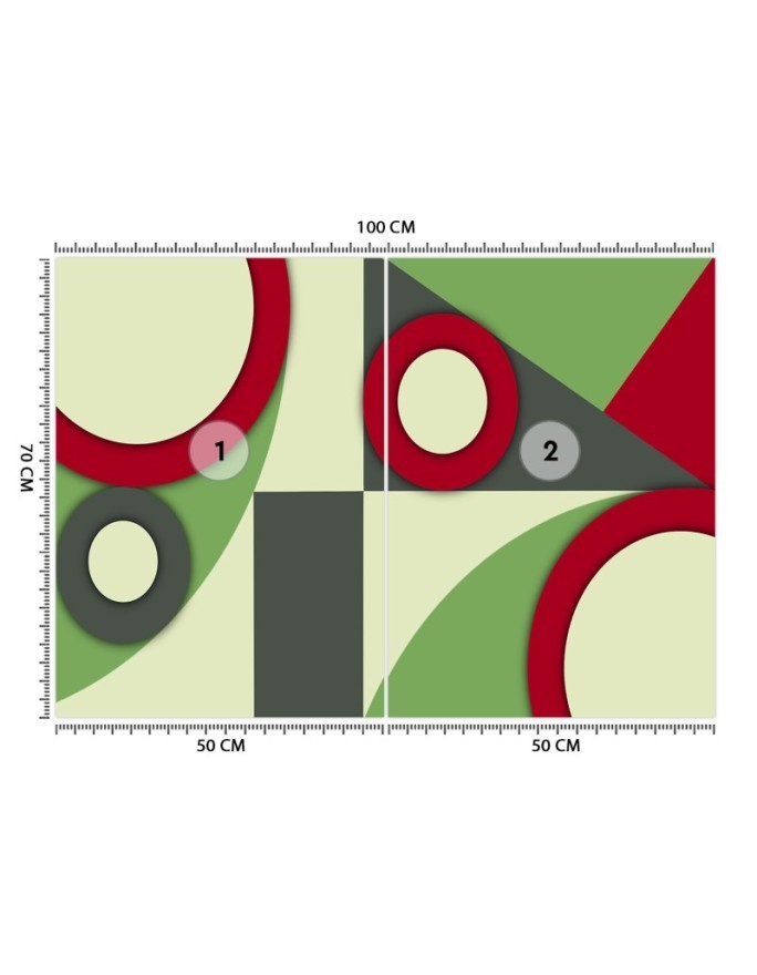 Wallpaper - Geometric shapes abstract | FEEBY