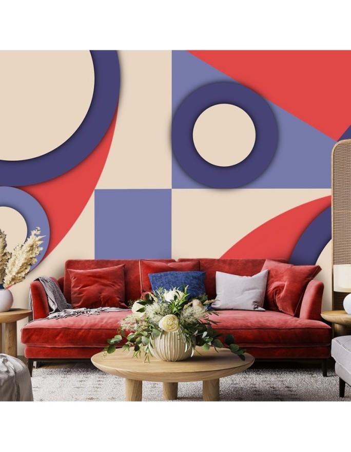Unique Wallpaper - Geometric shapes abstract | FEEBY
