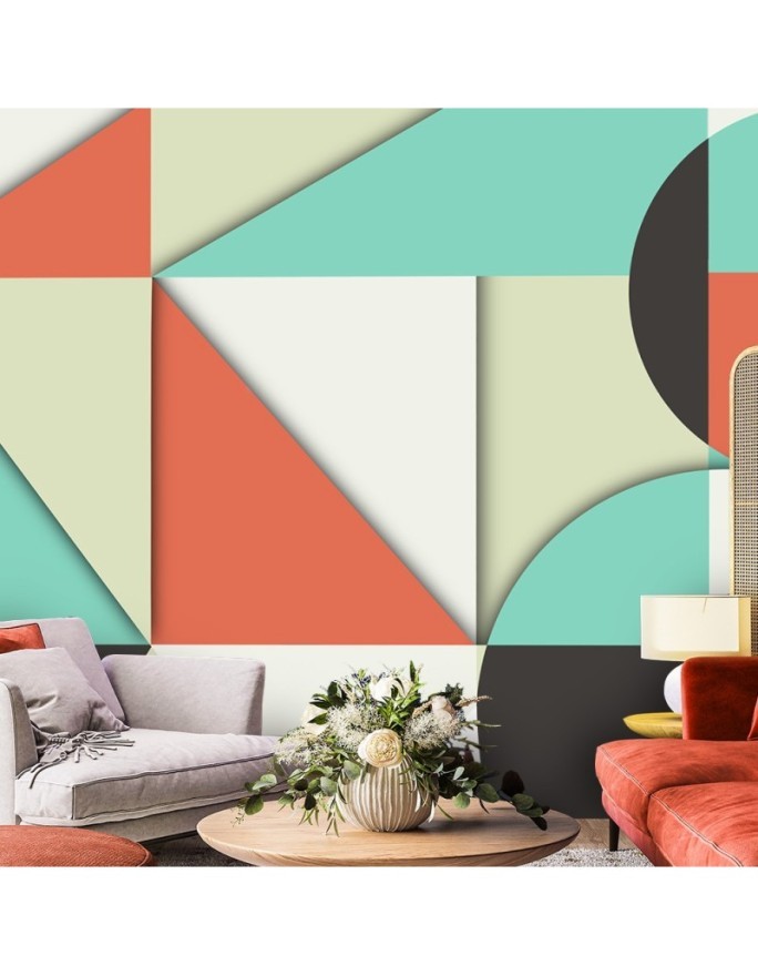 Wallpaper - Geometric shapes abstract | FEEBY