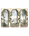 Exotic Wallpaper - Columns arches ivy | FEEBY