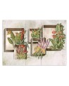Original Wallpaper - Square abstraction with flowers | FEEBY