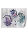 Wallpaper - Flowers in a collection abstract | FEEBY