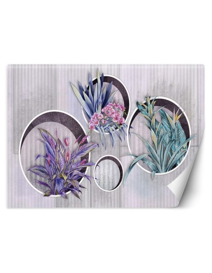 Wall mural - Flowers kolo abstract | FEEBY