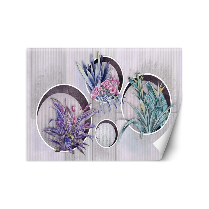 Wall mural - Flowers kolo abstract | FEEBY