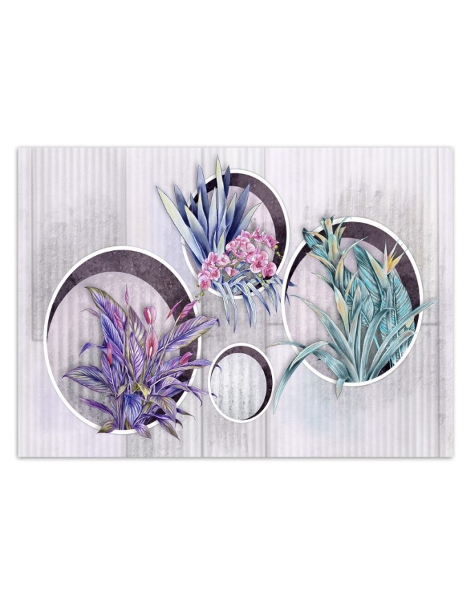 Wall mural - Flowers kolo abstract | FEEBY