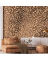 Texture wall mural - Panther leopard fur stain pattern | FEEBY