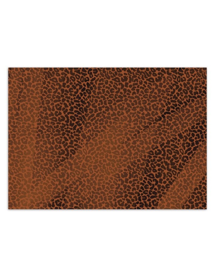 Texture wall mural - Panther leopard fur spots pattern | FEEBY