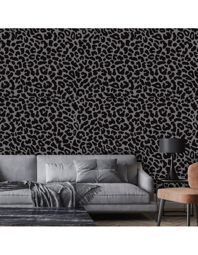 Original wall murals - Panther leopard texture pattern | FEEBY