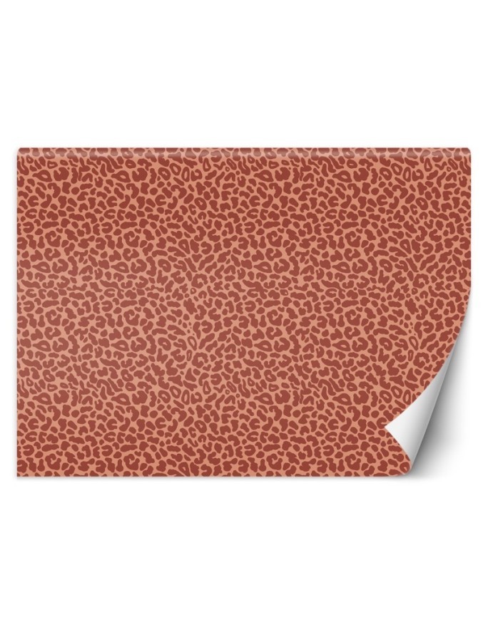 Exclusive wall mural - Panther leopard fur stain pattern | FEEBY