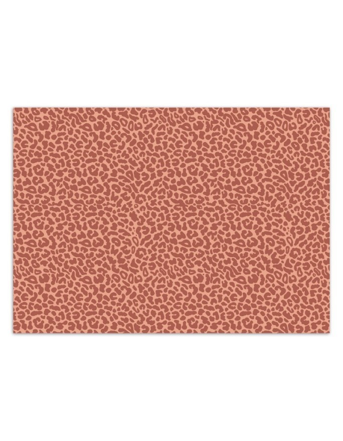 Exclusive wall mural - Panther leopard fur stain pattern | FEEBY