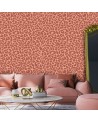 Exclusive wall mural - Panther leopard fur stain pattern | FEEBY