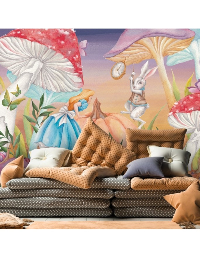 Children's wall mural - Alice in Wonderland | FEEBY