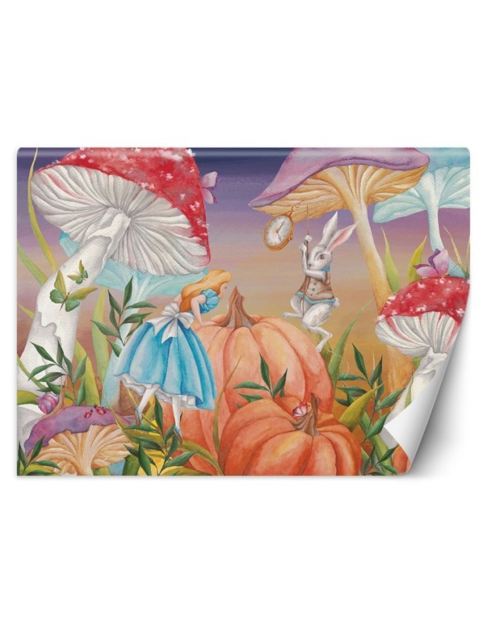 Children's wall mural - Alice in Wonderland | FEEBY
