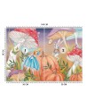Children's wall mural - Alice in Wonderland | FEEBY