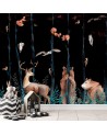Children's wall mural - Forest animals deer bear fox | FEEBY